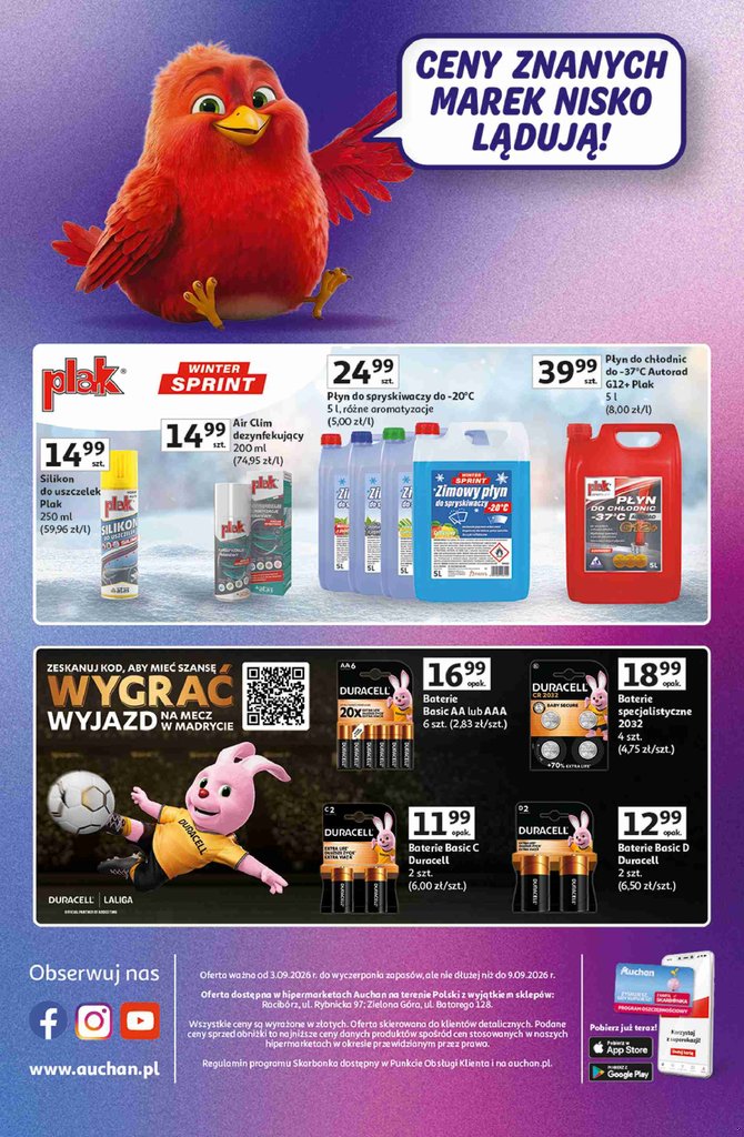 Auchan gazetka promocyjna 03.09-09.09.2026 — strona 44 z 44