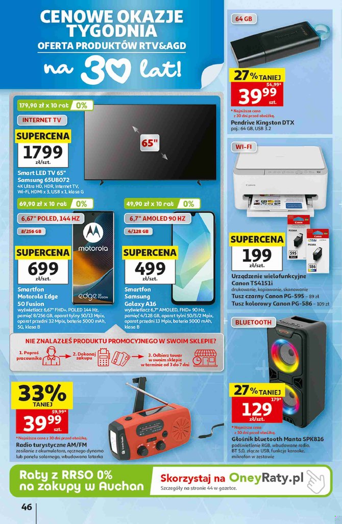 Auchan gazetka promocyjna 03.09-09.09.2026 — strona 46 z 49