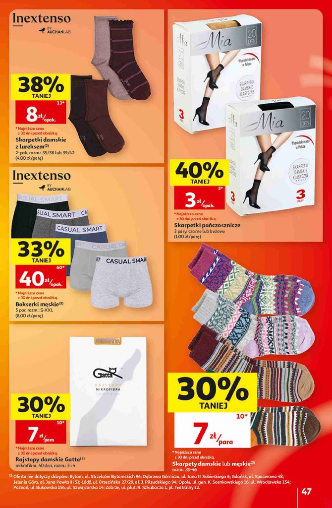 Auchan gazetka promocyjna 01.10-07.10.2026 — strona 47 z 49