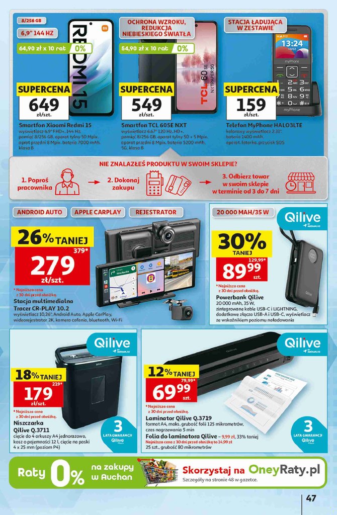 Auchan gazetka promocyjna 10.09-16.09.2026 — strona 47 z 49