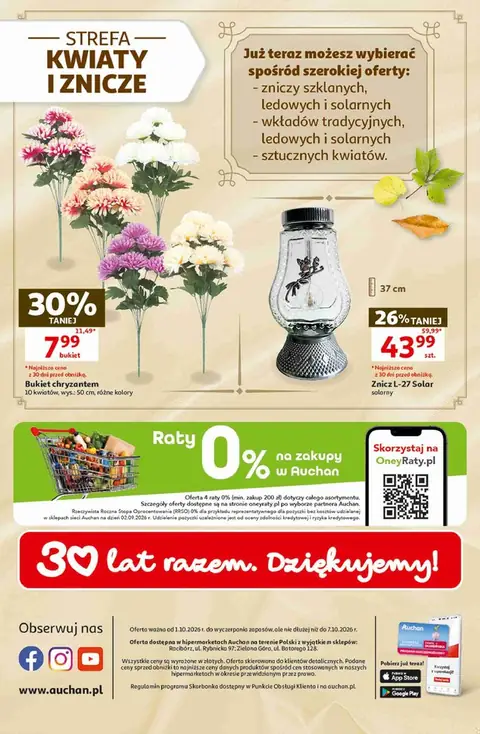 Auchan gazetka promocyjna 01.10-07.10.2026 — strona 49 z 49