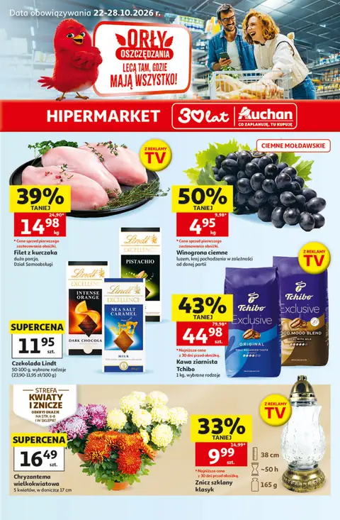 Auchan gazetka promocyjna 22.10-28.10.2026 — strona 1 z 44