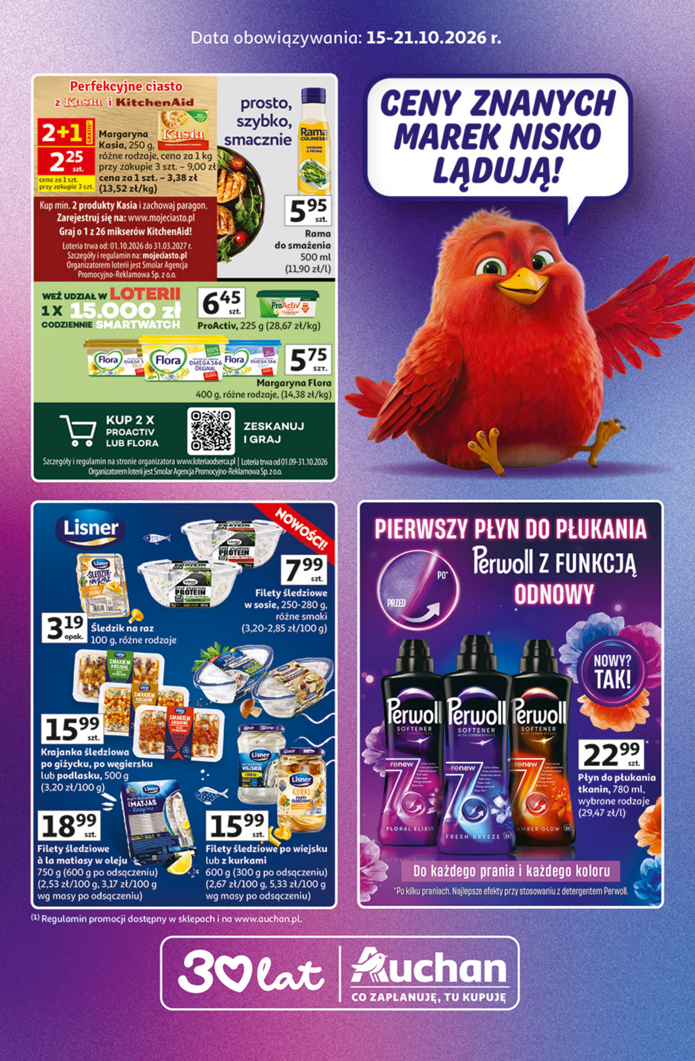 Auchan gazetka promocyjna 15.10-21.10.2026 — strona 1 z 44