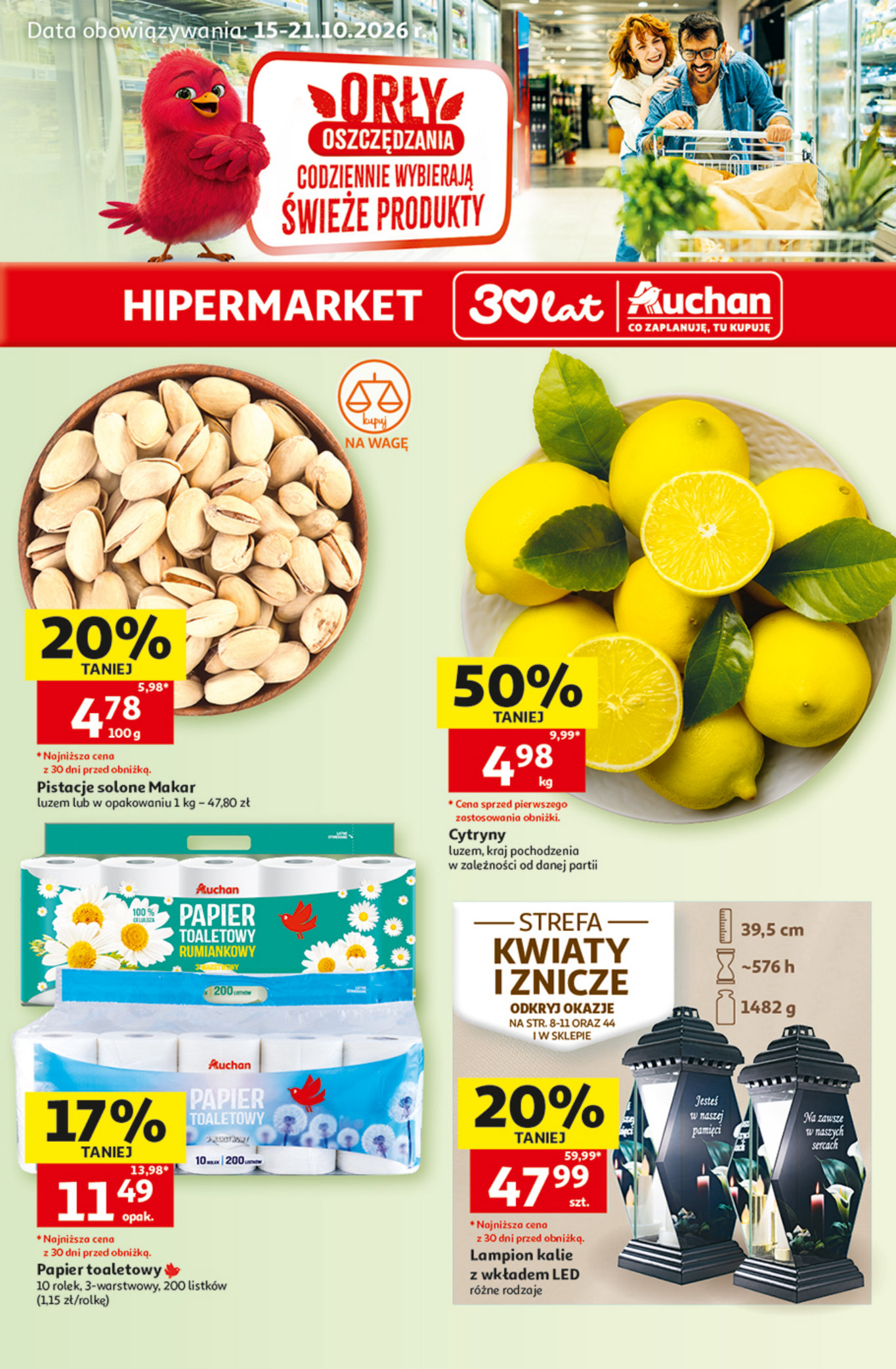 Auchan gazetka promocyjna 15.10-21.10.2026 — strona 1 z 45