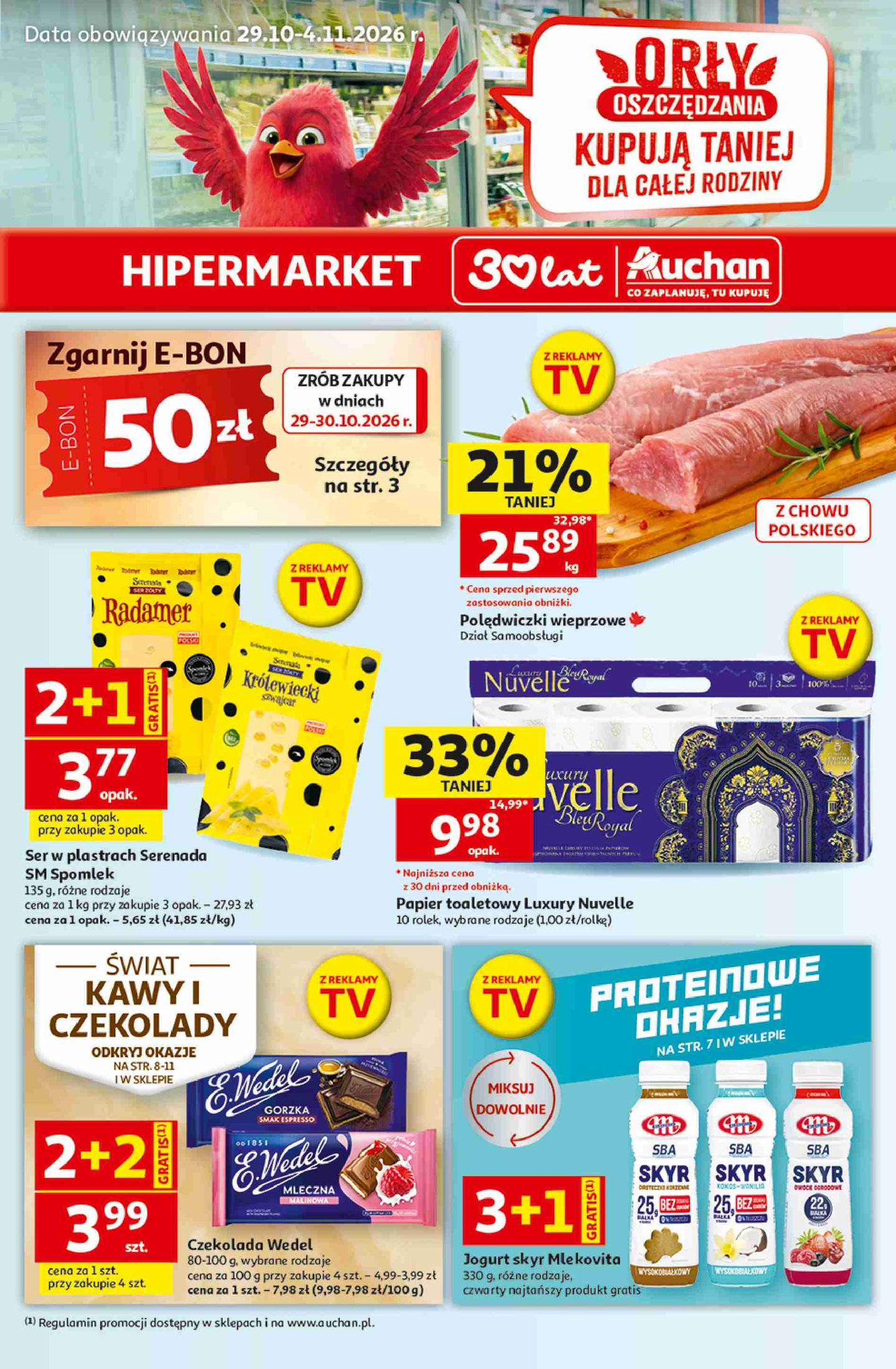 Auchan gazetka promocyjna 29.10-04.11.2026 — strona 1 z 41