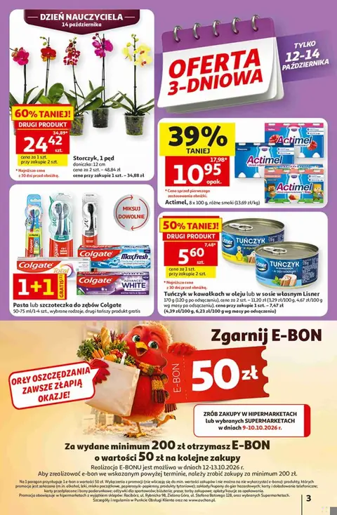 Auchan gazetka promocyjna 08.10-14.10.2026 — strona 3 z 49