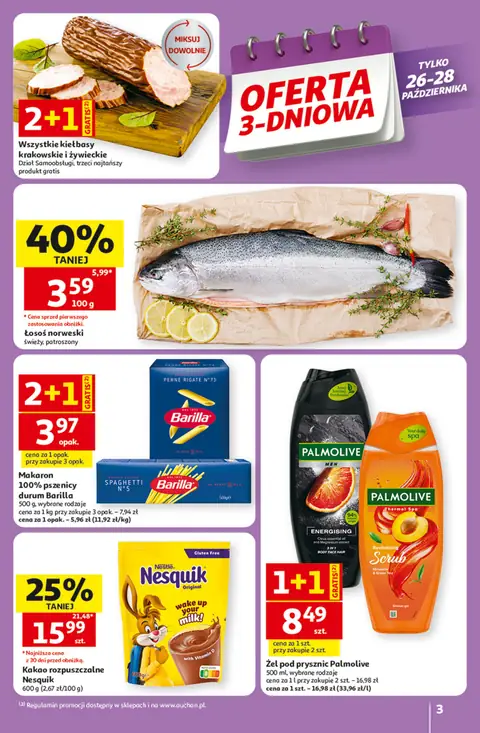 Auchan gazetka promocyjna 22.10-28.10.2026 — strona 3 z 44