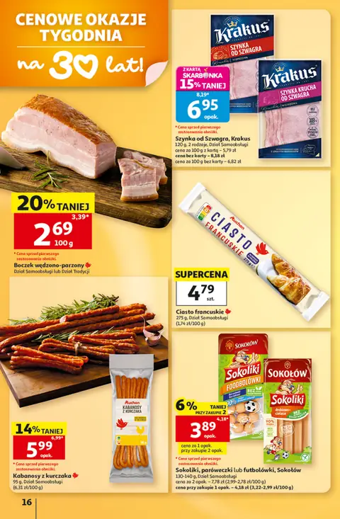 Auchan gazetka promocyjna 15.10-21.10.2026 — strona 16 z 41