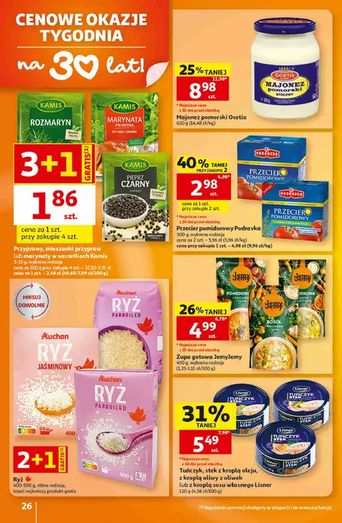 Auchan gazetka promocyjna 29.10-04.11.2026 — strona 26 z 39