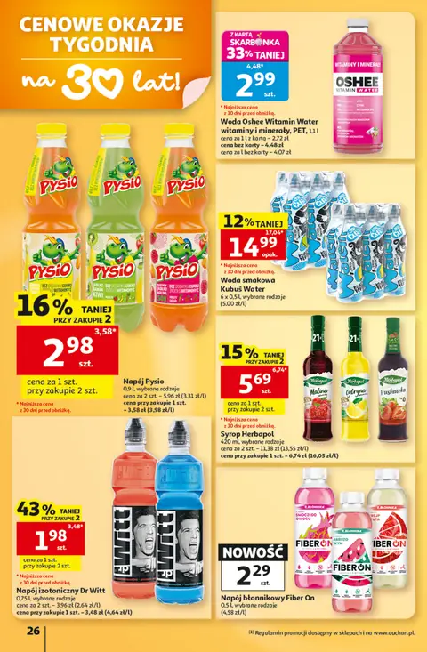 Auchan gazetka promocyjna 15.10-21.10.2026 — strona 26 z 41