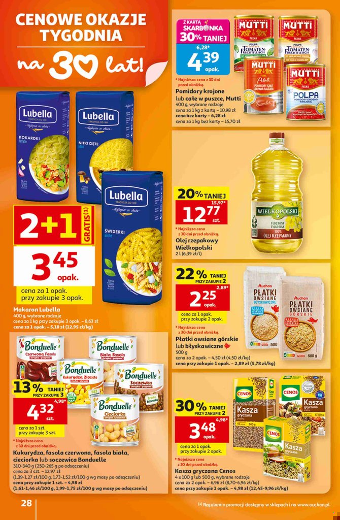 Auchan gazetka promocyjna 08.10-14.10.2026 — strona 28 z 49