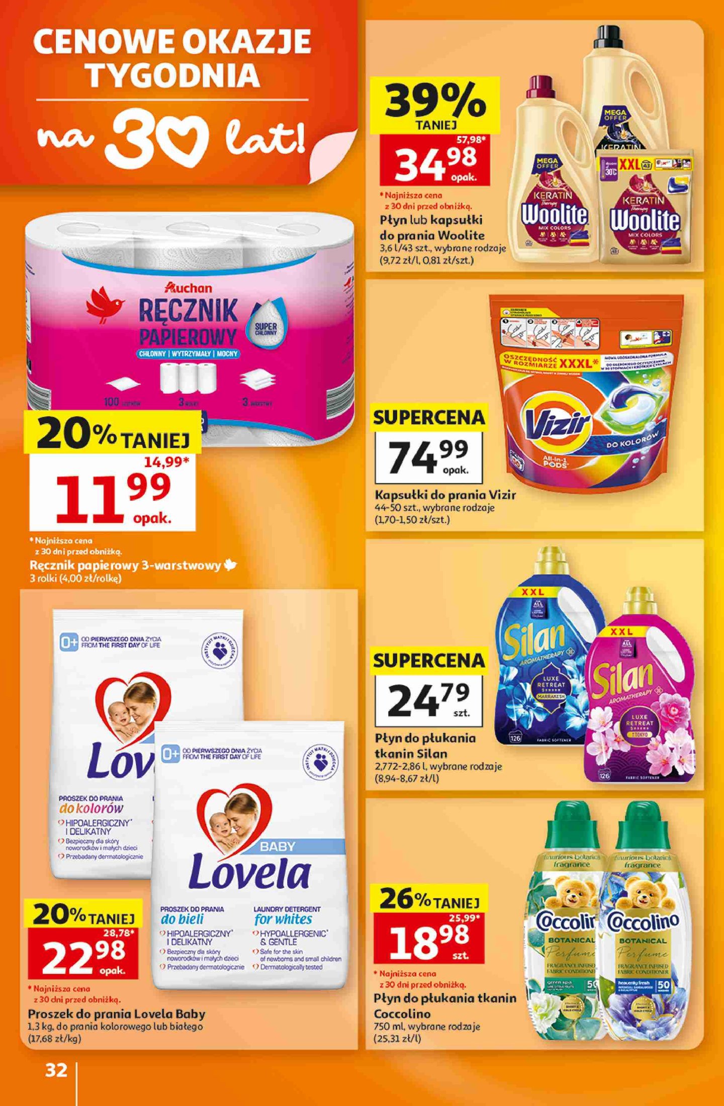 Auchan gazetka promocyjna 29.10-04.11.2026 — strona 32 z 41