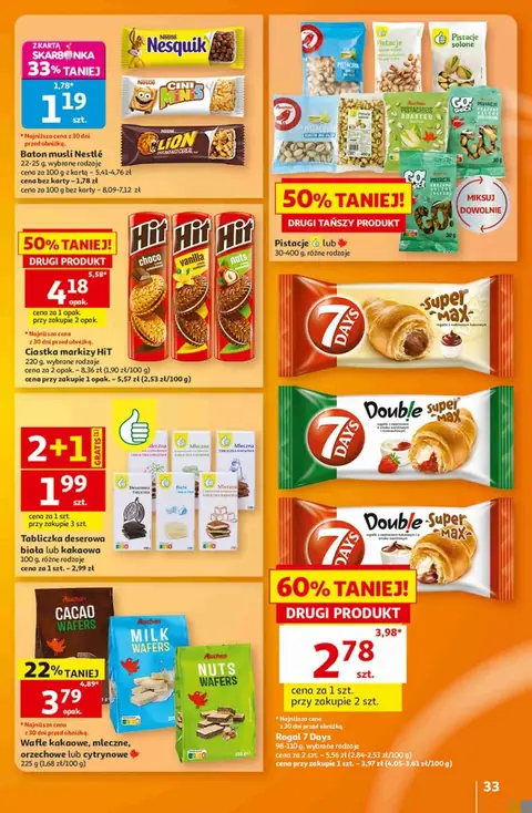 Auchan gazetka promocyjna 08.10-14.10.2026 — strona 33 z 49