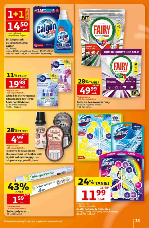 Auchan gazetka promocyjna 29.10-04.11.2026 — strona 33 z 39