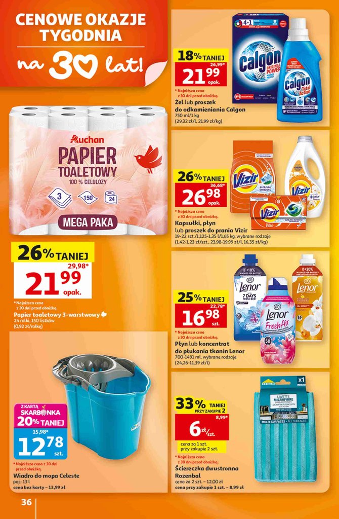 Auchan gazetka promocyjna 08.10-14.10.2026 — strona 36 z 49