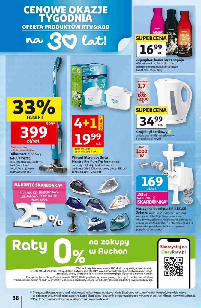 Auchan gazetka promocyjna 08.10-14.10.2026 — strona 38 z 49