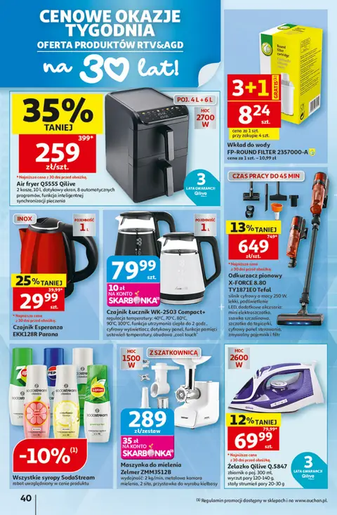 Auchan gazetka promocyjna 22.10-28.10.2026 — strona 40 z 44