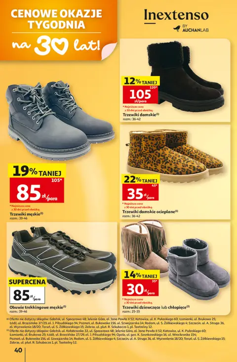 Auchan gazetka promocyjna 15.10-21.10.2026 — strona 40 z 41