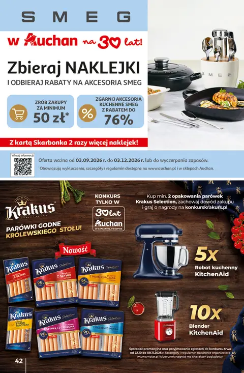 Auchan gazetka promocyjna 22.10-28.10.2026 — strona 42 z 44