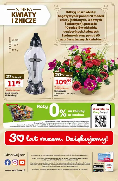 Auchan gazetka promocyjna 08.10-14.10.2026 — strona 49 z 49