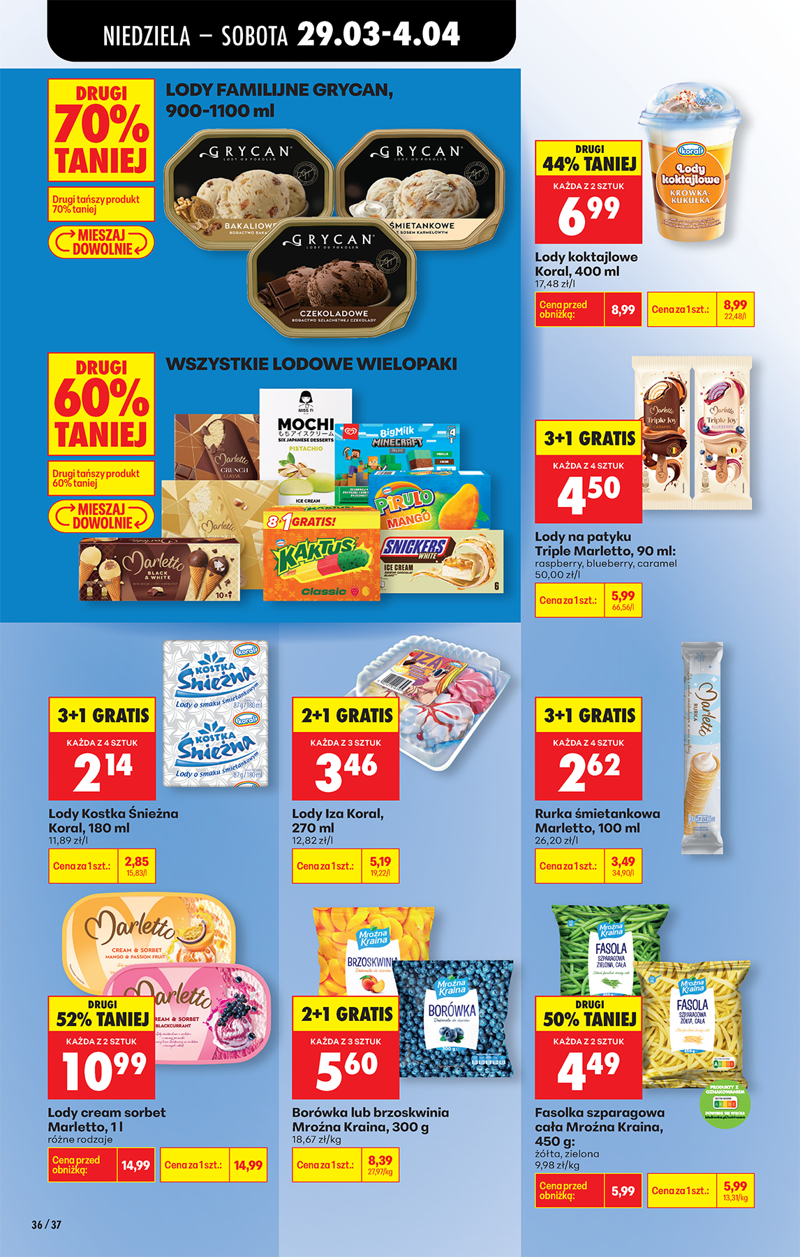 lody kostka śnieżna