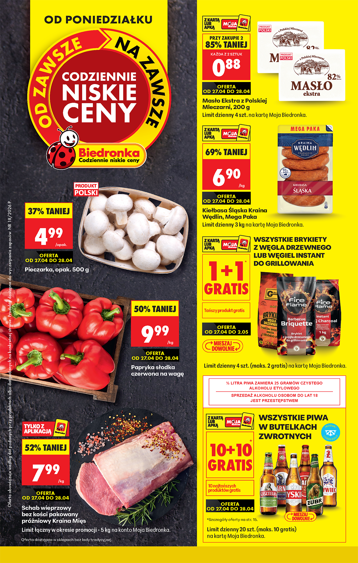Biedronka gazetka promocyjna 27.04-03.05.2026 — strona 1 z 46