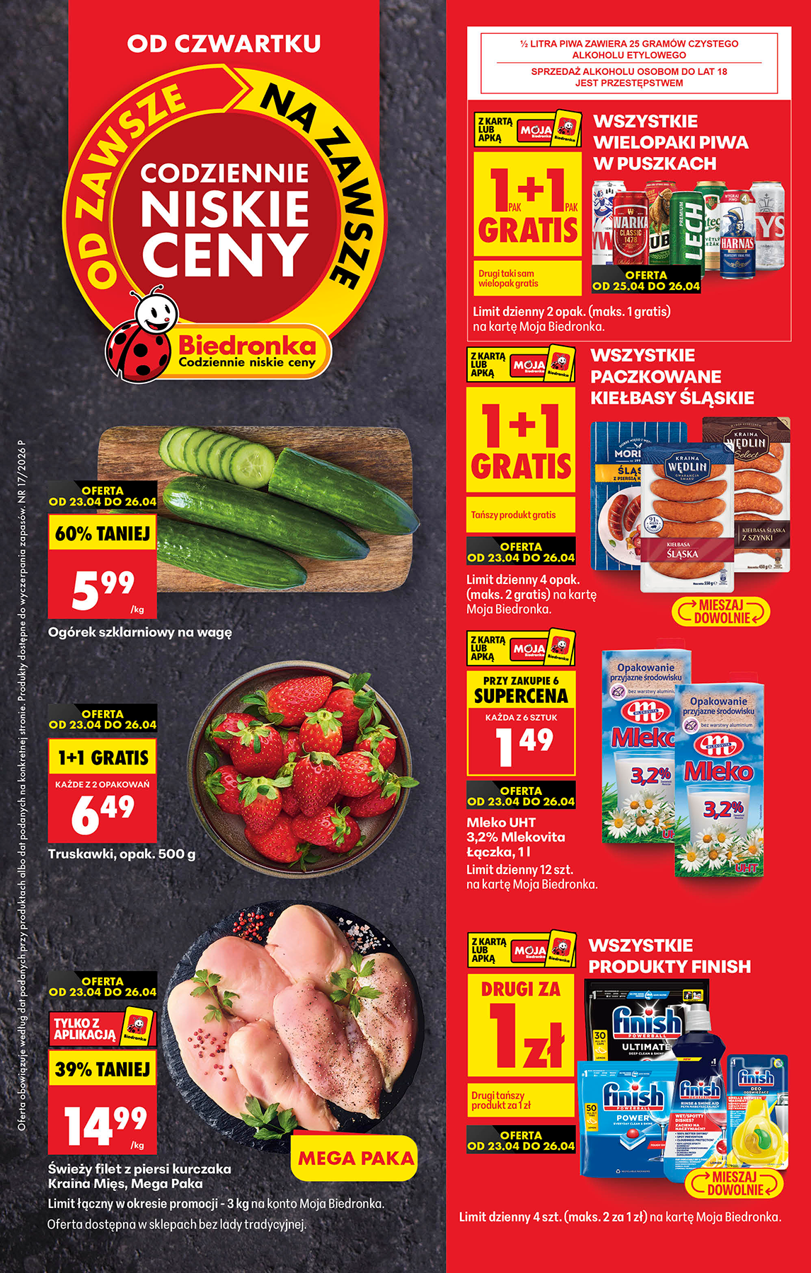 Biedronka gazetka promocyjna 23.04-29.04.2026 — strona 1 z 47