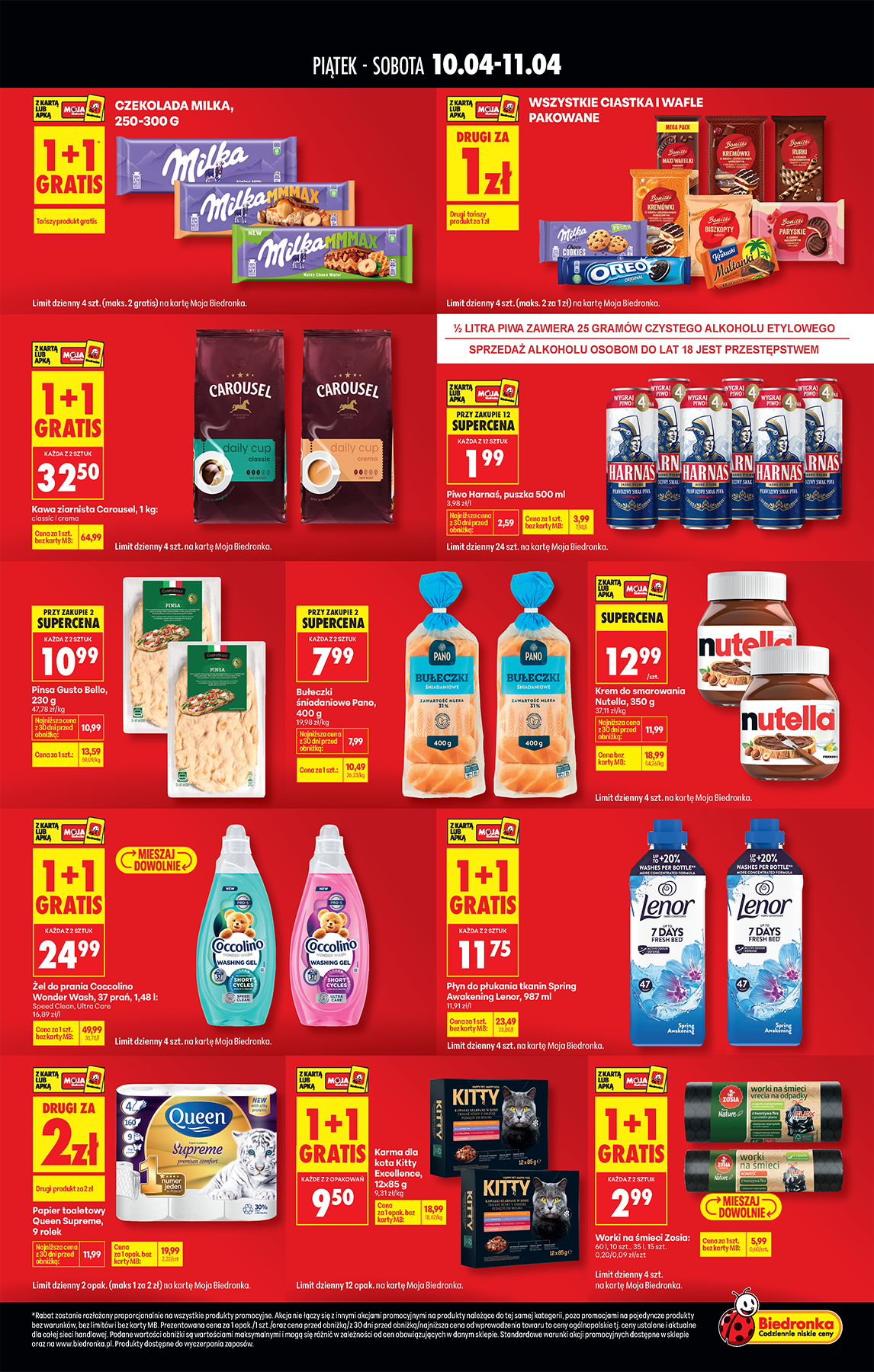 worki na śmieci Zosia