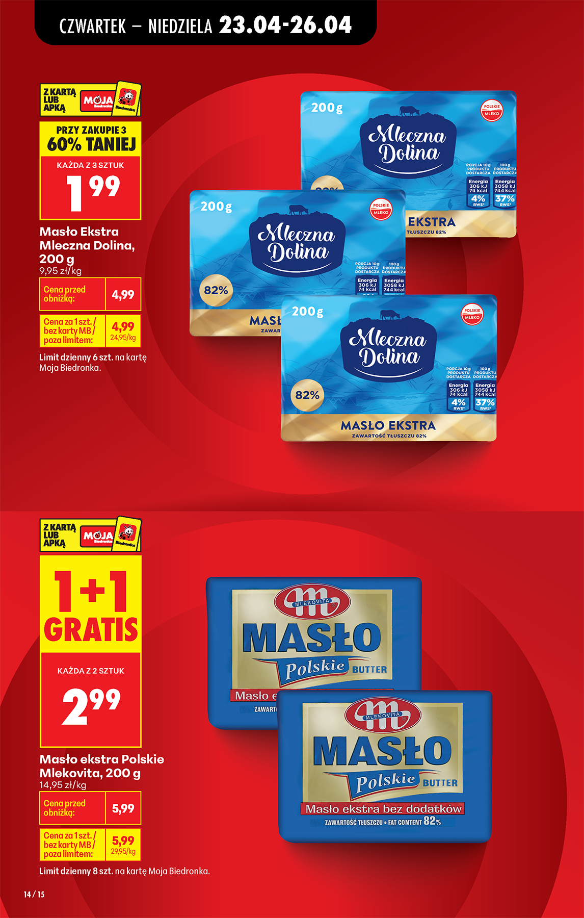 Biedronka gazetka promocyjna 23.04-29.04.2026 — strona 14 z 47