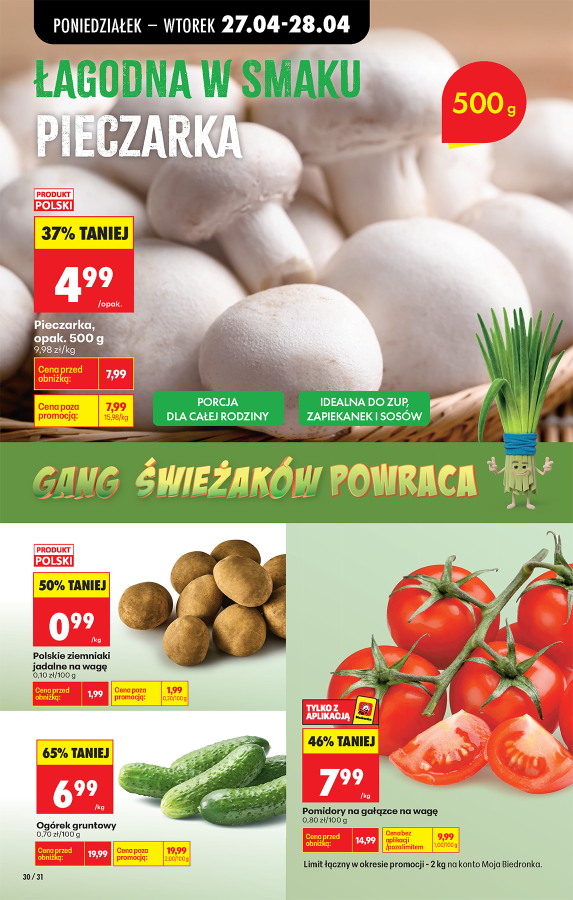 ziemniak jadalny na wagę