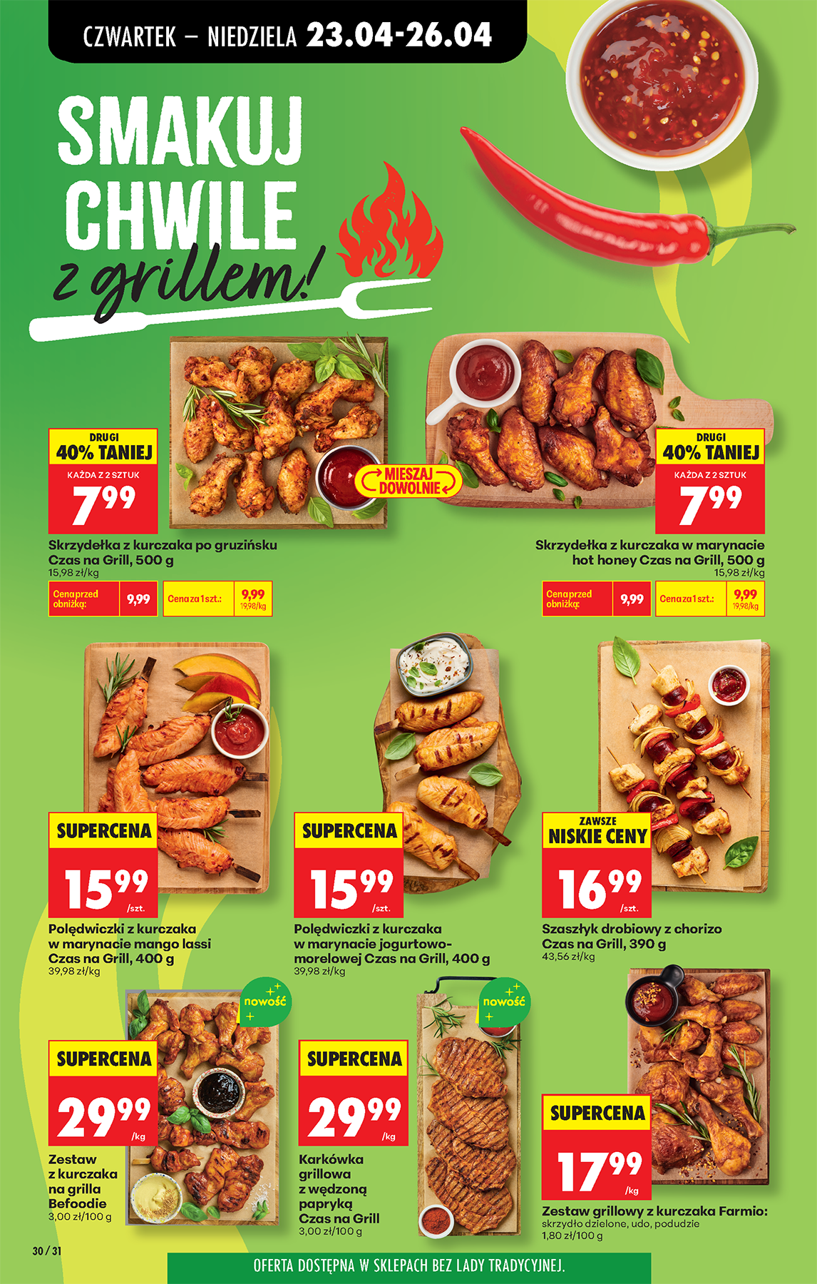 zestaw grillowy z kurczaka farmio