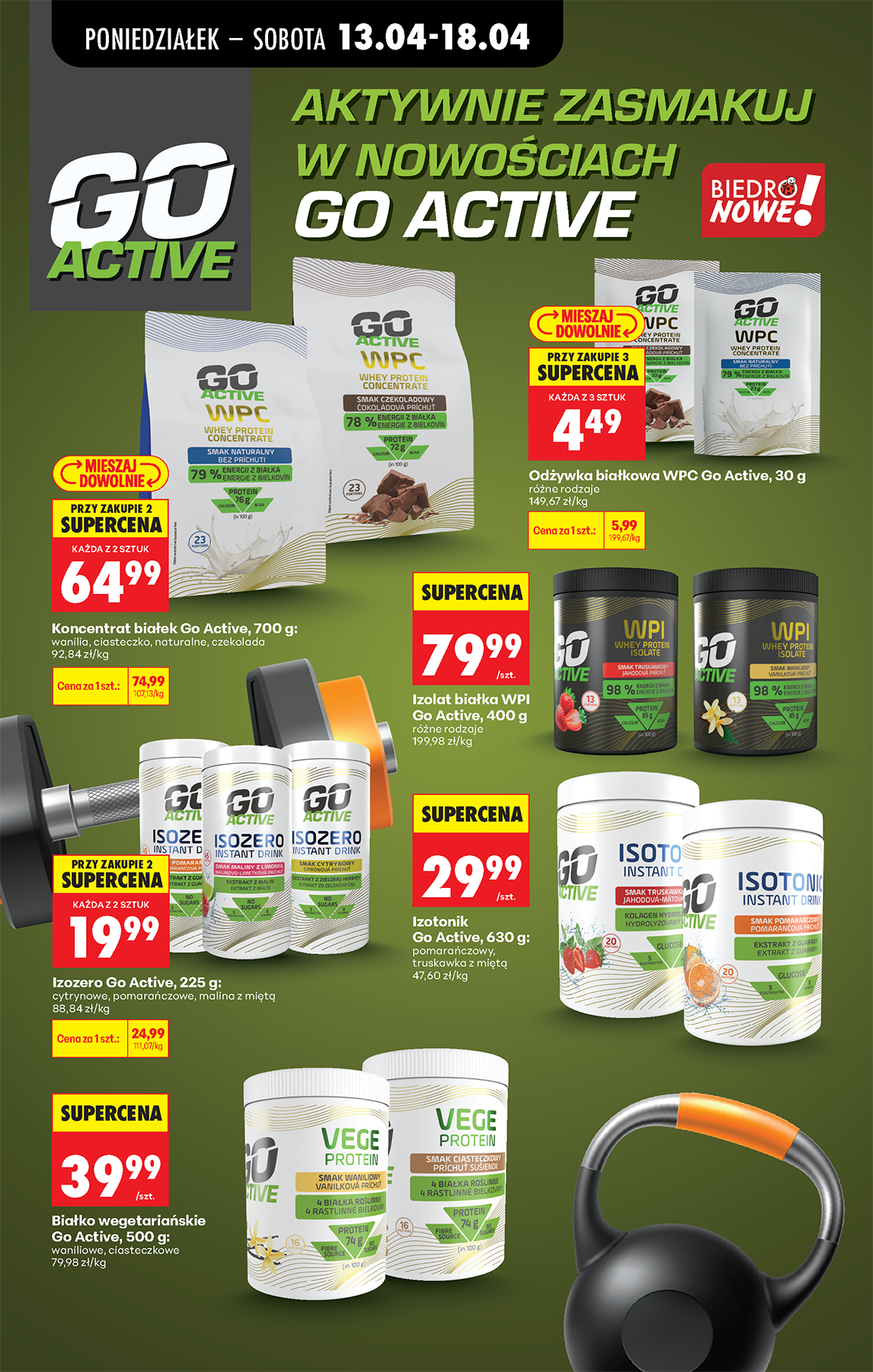 Biedronka gazetka promocyjna 13.04-18.04.2026 — strona 28 z 47