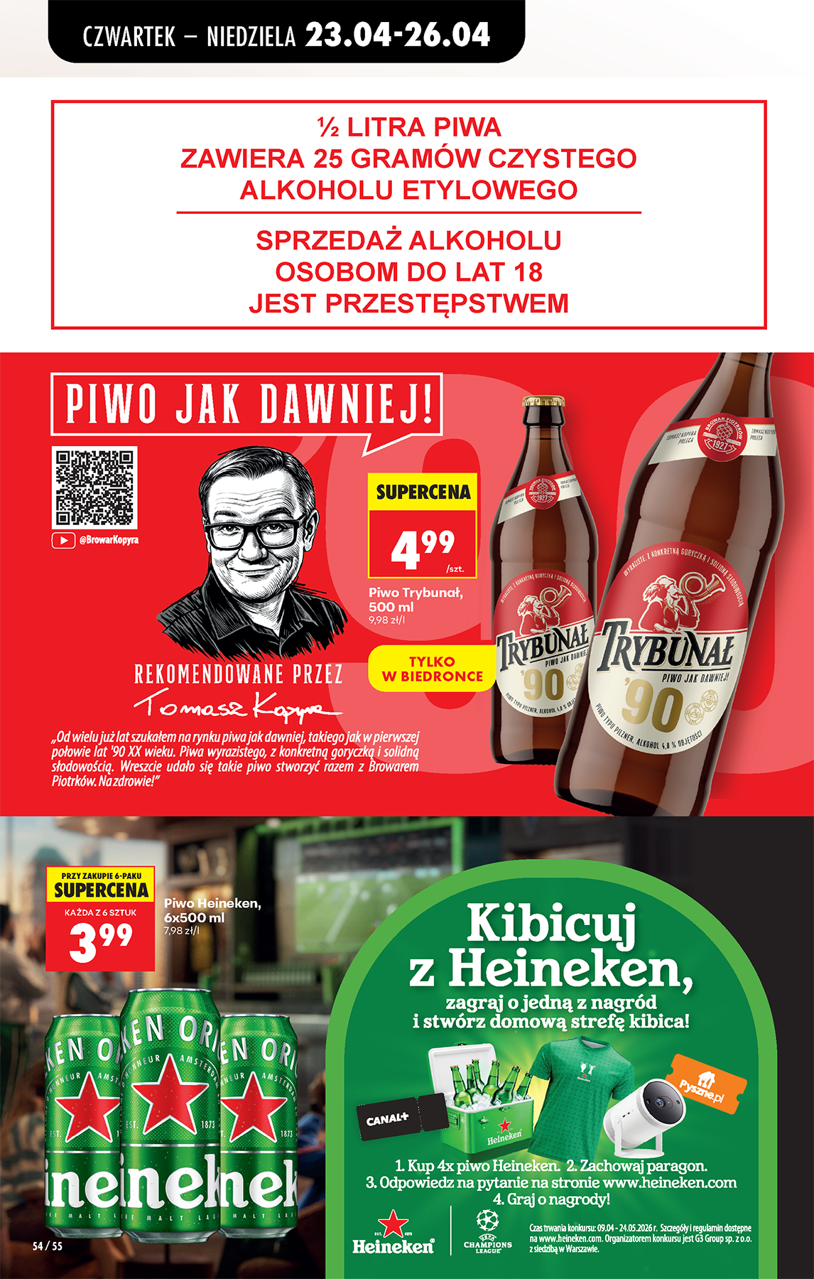 Biedronka gazetka promocyjna 23.04-29.04.2026 — strona 39 z 47