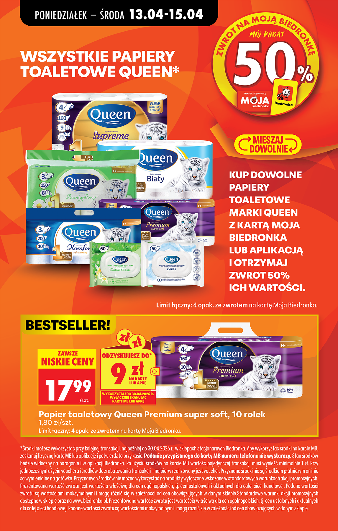 Biedronka gazetka promocyjna 13.04-18.04.2026 — strona 42 z 47