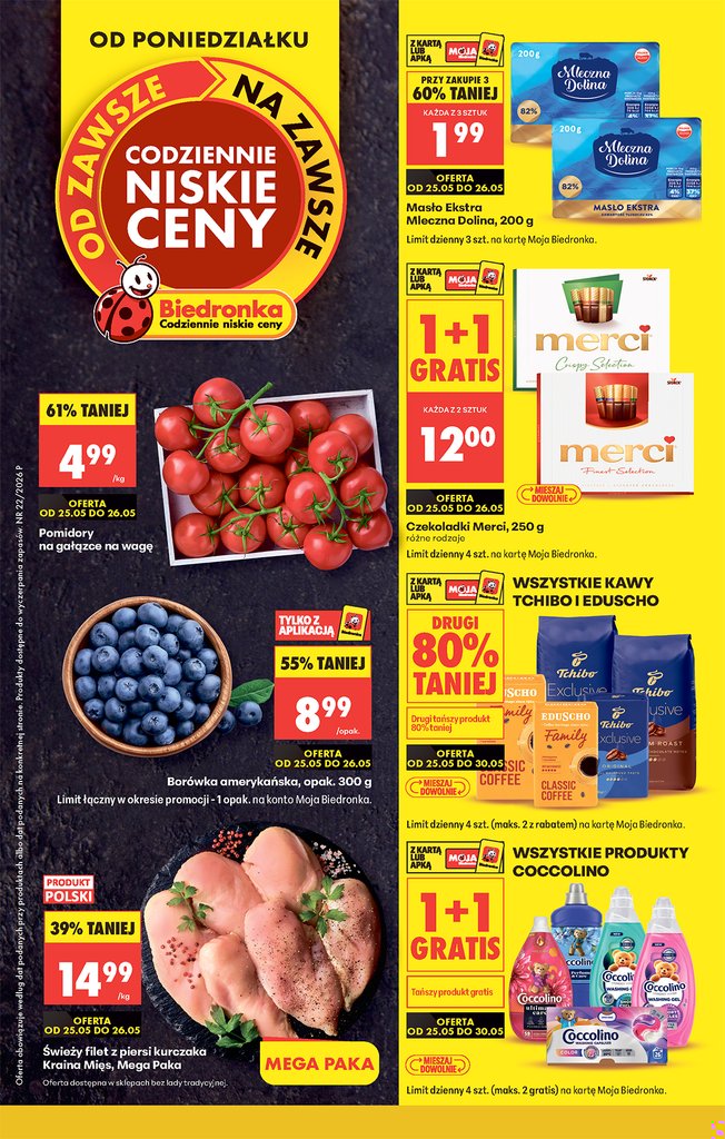 Biedronka gazetka promocyjna 25.05-27.05.2026 — strona 1 z 94