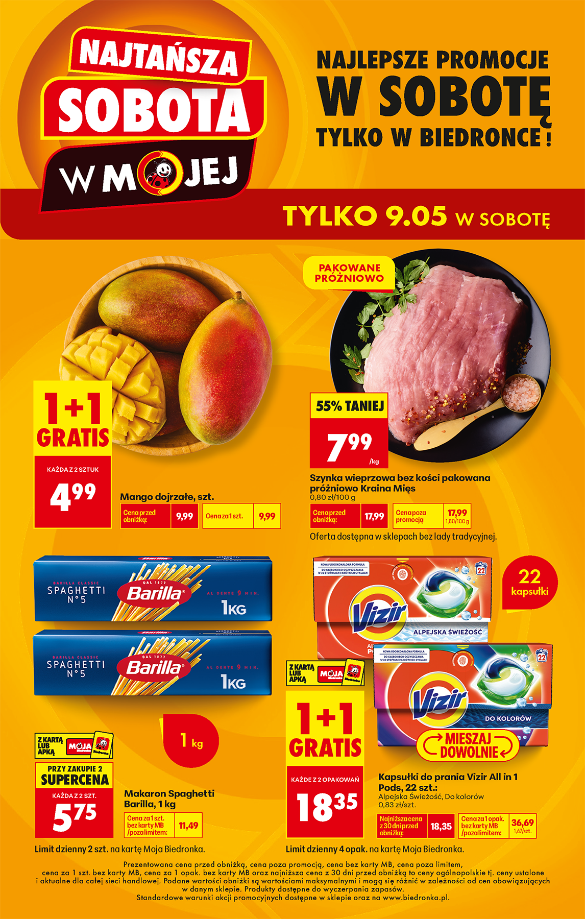 Biedronka gazetka promocyjna 09.05.2026 — strona 1 z 2