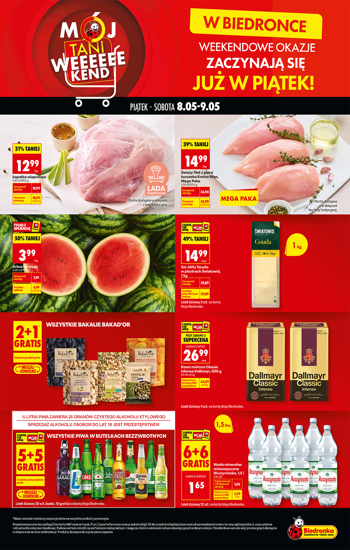 Biedronka gazetka promocyjna 08.05-10.05.2026 — strona 1 z 3
