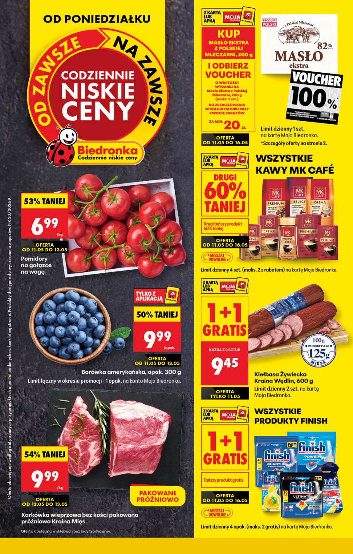 Biedronka gazetka promocyjna 11.05-13.05.2026 — strona 1 z 107