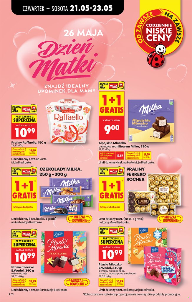 Biedronka gazetka promocyjna 21.05-23.05.2026 — strona 4 z 72