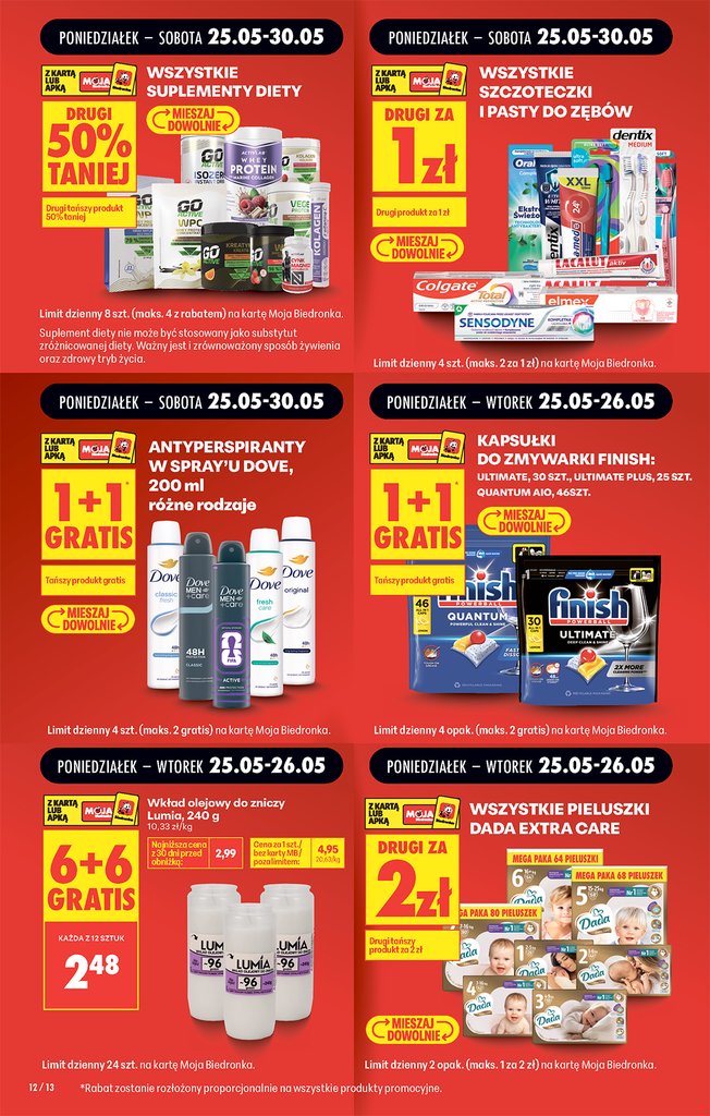 Biedronka gazetka promocyjna 25.05-27.05.2026 — strona 12 z 94