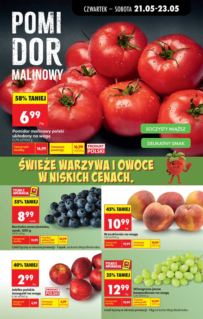 Biedronka gazetka promocyjna 21.05-23.05.2026 — strona 21 z 72