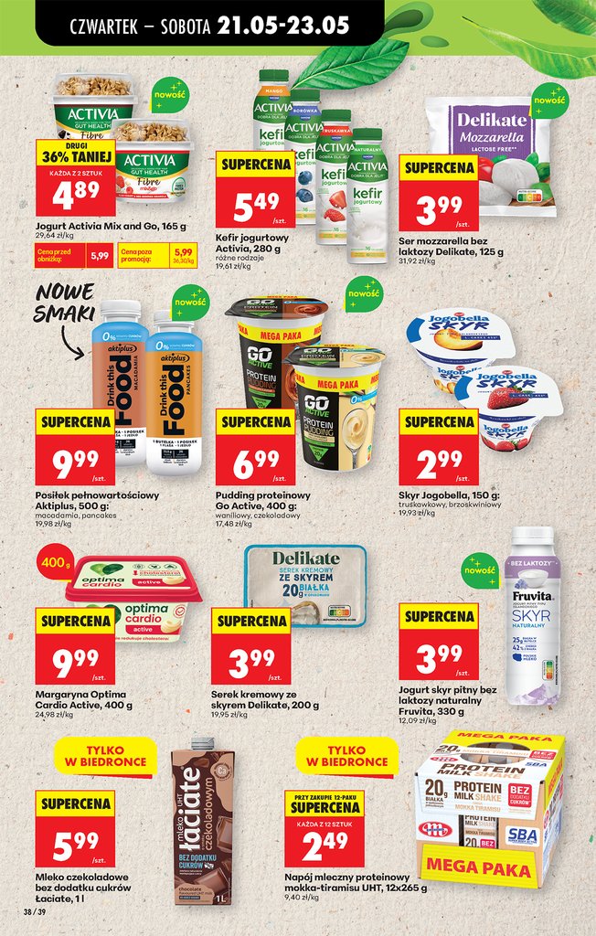 Biedronka gazetka promocyjna 21.05-23.05.2026 — strona 44 z 72