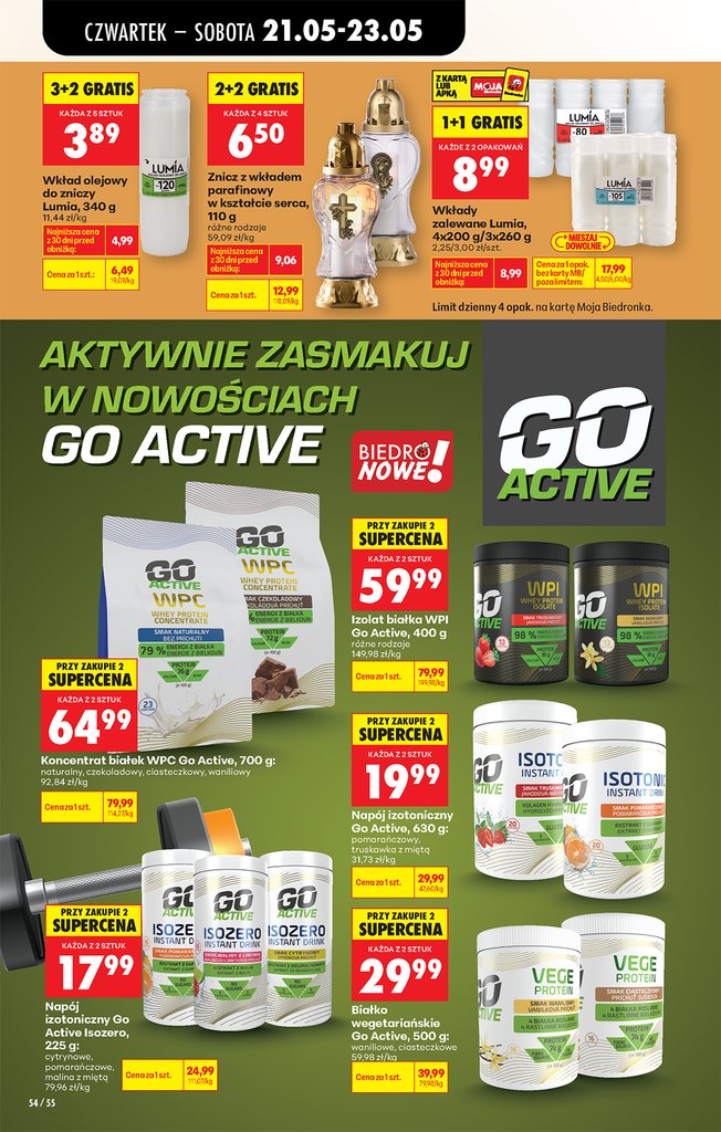 Biedronka gazetka promocyjna 21.05-23.05.2026 — strona 64 z 72