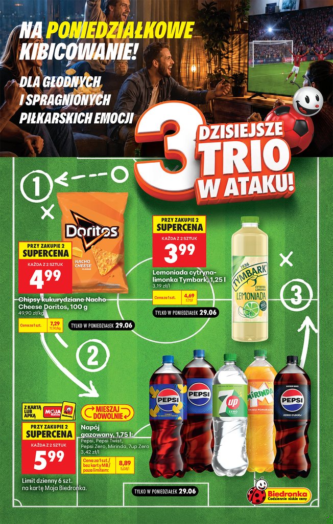 Biedronka gazetka promocyjna 29.06-01.07.2026 — strona 1 z 5