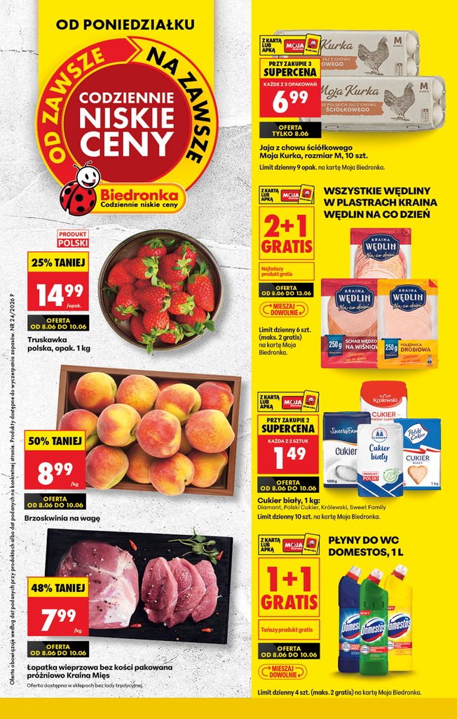 Biedronka gazetka promocyjna 08.06-10.06.2026 — strona 1 z 88