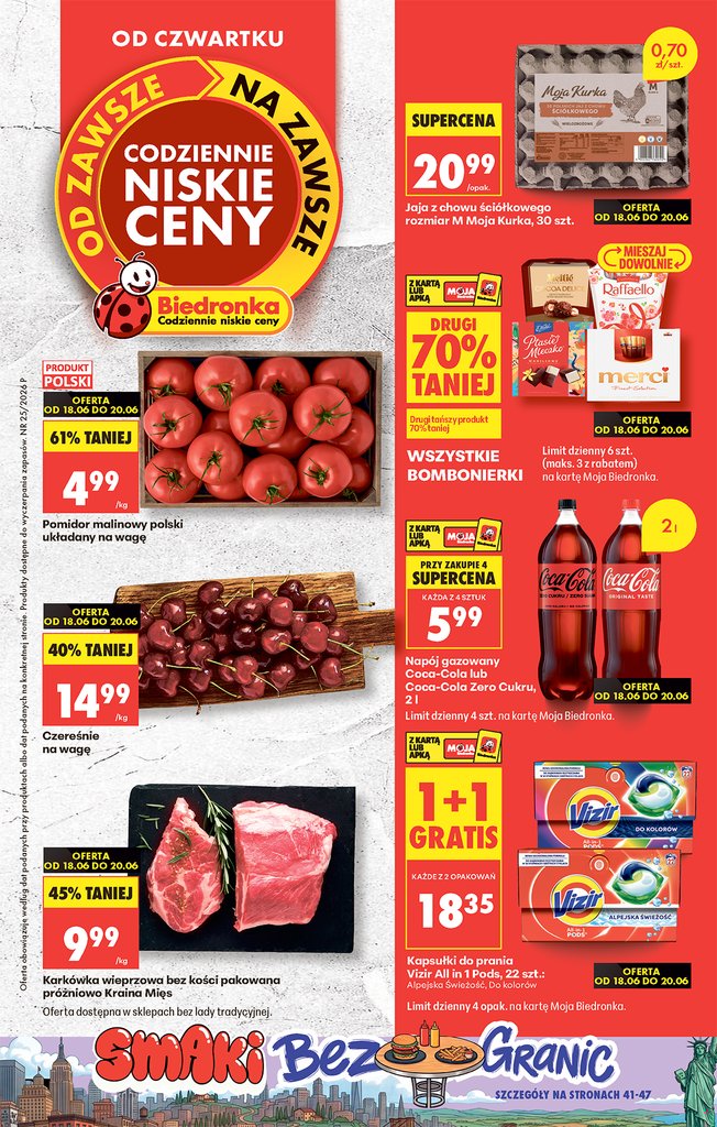 Biedronka gazetka promocyjna 18.06-20.06.2026 — strona 1 z 94