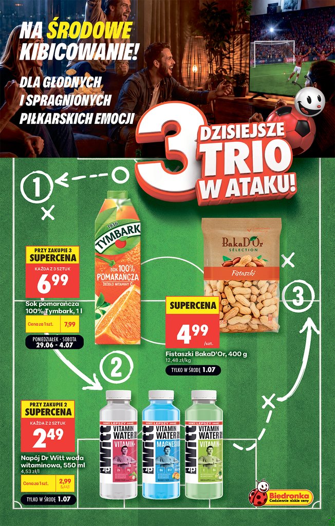 Biedronka gazetka promocyjna 01.07-03.07.2026 — strona 1 z 5