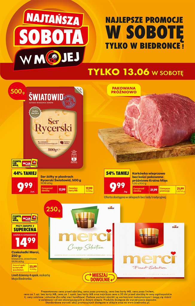 Biedronka gazetka promocyjna 13.06.2026 — strona 1 z 2