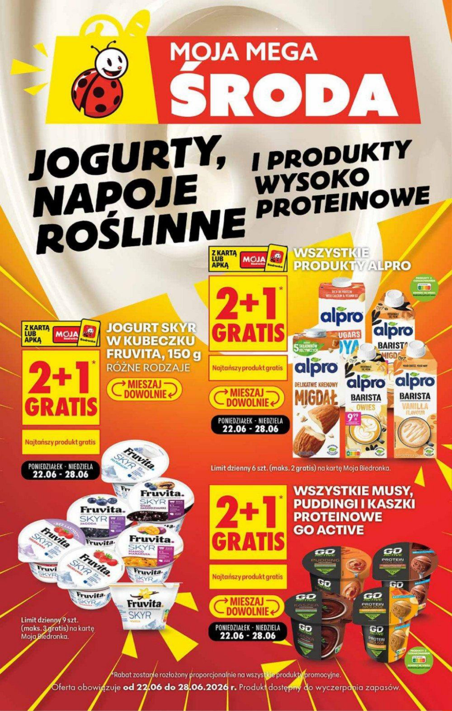 Biedronka gazetka promocyjna 22.06-28.06.2026 — strona 1 z 2