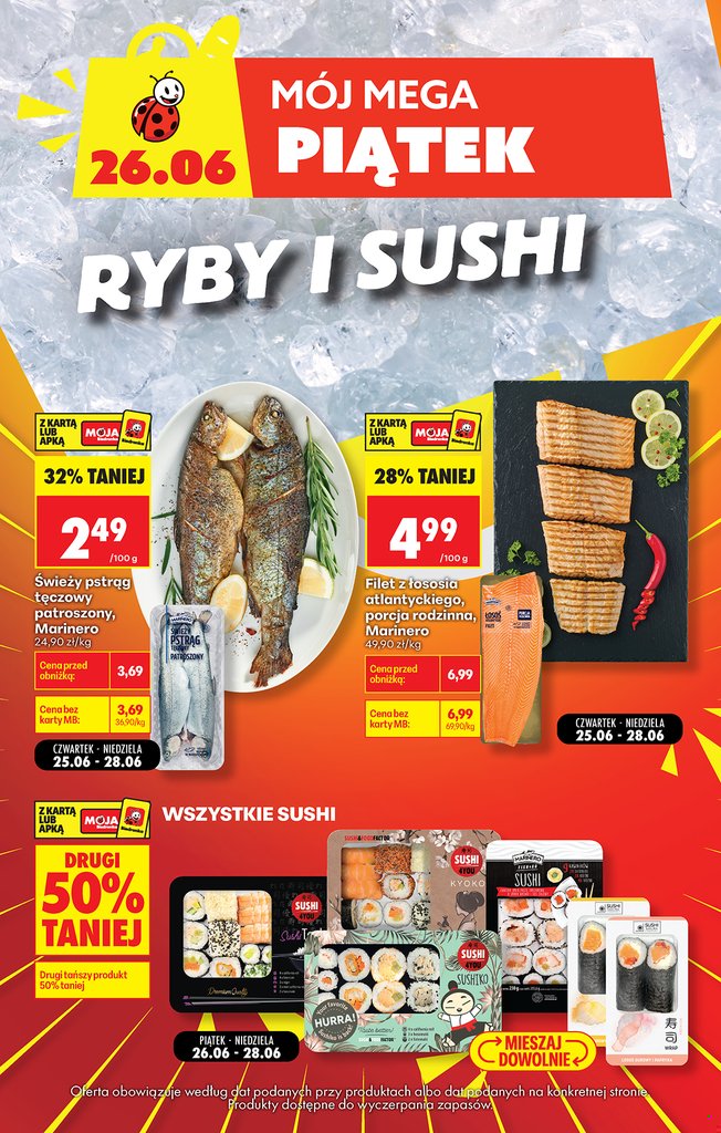 Biedronka gazetka promocyjna 26.06-28.06.2026 — strona 1 z 3